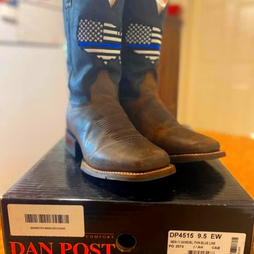 Men's Dan Post Thin Blue Line Boots